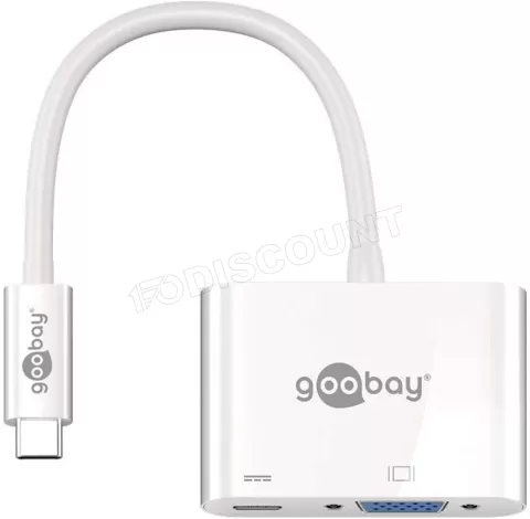 Photo de Adaptateur USB 3.0 Type C Goobay vers SD, Micro SD et Hub 3 ports