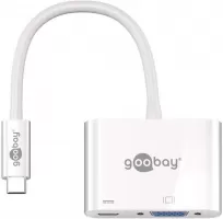 Photo de Adaptateur USB 3.0 Type C Goobay vers SD, Micro SD et Hub 3 ports