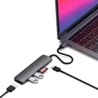 Support pour iPad Pro USB C, adaptateur de station d'accueil pliable iPad  Pro avec HDMI 4K, chargement PD, lecteur de carte [44] - Cdiscount  Informatique