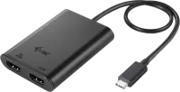 Photo de Adaptateur USB-C I-Tec vers 2x HDMI (Noir)