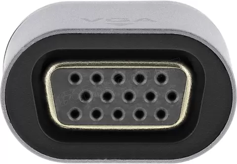 Photo de Adaptateur USB Type C T'nB iClick vers VGA Full HD (Argent)