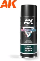 Photo de Ak Interactive Bombe sous-couche - Aérosol Green Flesh (400mL)