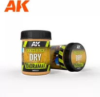 Photo de Ak Interactive Dioramas - Grass Flock Dry 2mm (250 ml)