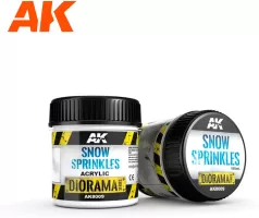 Photo de Ak Interactive Dioramas - Snow Sprinkles (100 ml) (Base Acrylique)