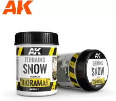Photo de Ak Interactive Dioramas - Terrains Snow (250 ml) (Base Acrylique)