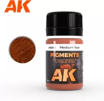 Photo de Ak Interactive Pigments - Medium Rust (35 ml)