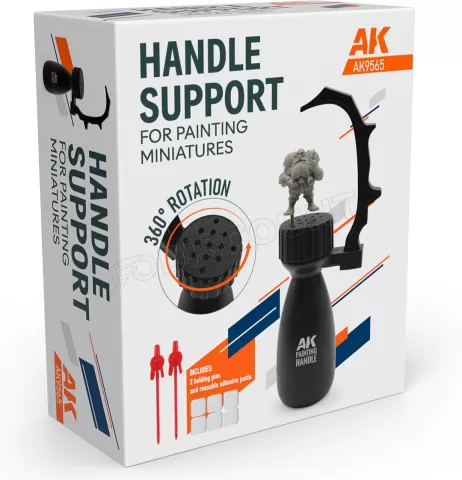 Photo de Ak Interactive - Poignee de Peinture avec Support