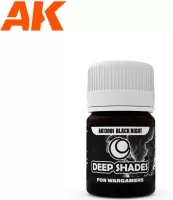 Photo de Ak Interactive Pot de Deep Shade - Black Night (30 ml)