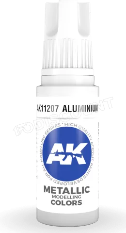 Photo de Ak Interactive Pot de Peinture - Aluminium (17 ml)