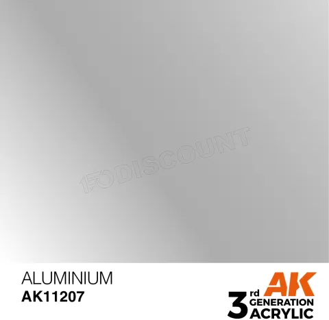Photo de Ak Interactive Pot de Peinture - Aluminium (17 ml)