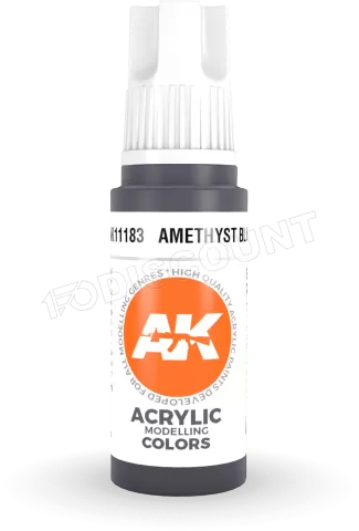 Photo de Ak Interactive Pot de Peinture - Amethyst Blue (17 ml)