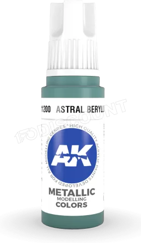 Photo de Ak Interactive Pot de Peinture - Astral Beryllium (17 ml)