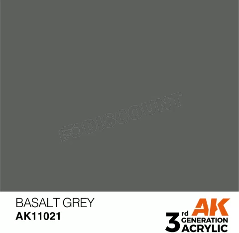 Photo de Ak Interactive  Pot de Peinture - Basalt Grey (17 ml)