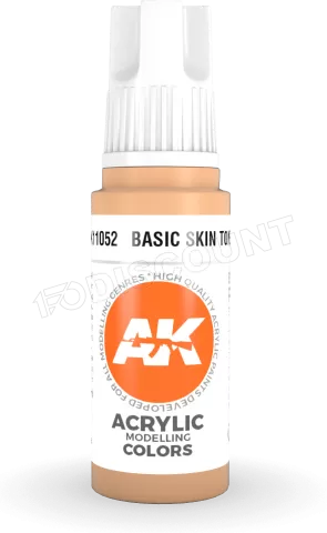 Photo de Ak Interactive  Pot de Peinture - Basic Skin Tone (17 ml)