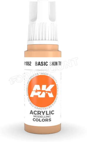 Photo de Ak Interactive Pot de Peinture - Basic Skin Tone (17 ml)