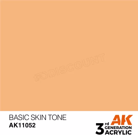 Photo de Ak Interactive Pot de Peinture - Basic Skin Tone (17 ml)
