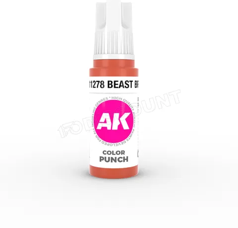 Photo de Ak Interactive Pot de Peinture - Beast Brown (17 ml)
