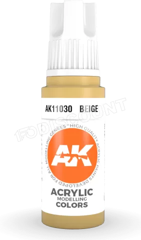Photo de Ak Interactive Pot de Peinture - Beige (17 ml)