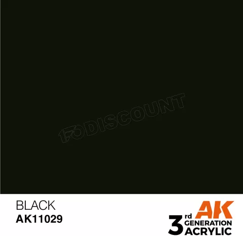 Photo de Ak Interactive  Pot de Peinture - Black (17 ml)