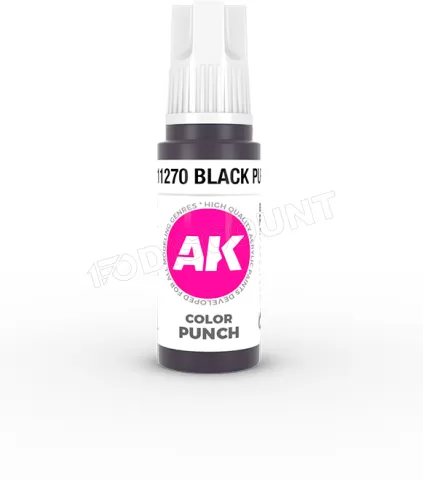 Photo de Ak Interactive Pot de Peinture - Black Purple (17 ml)