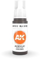 Photo de Ak Interactive  Pot de Peinture - Black Red (17 ml)