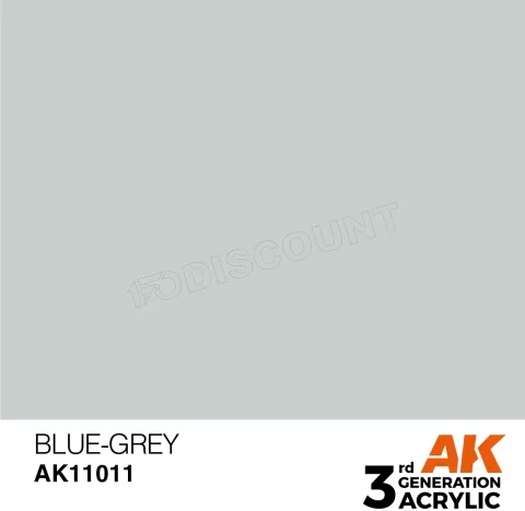 Photo de Ak Interactive Pot de Peinture - Blue-Grey (17 ml)