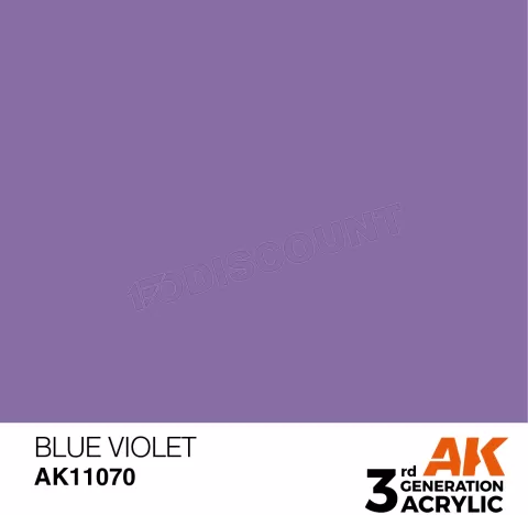Photo de Ak Interactive Pot de Peinture - Blue Violet (17 ml)