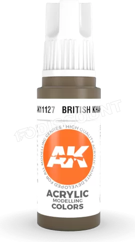 Photo de Ak Interactive Pot de Peinture - British Khaki (17 ml)