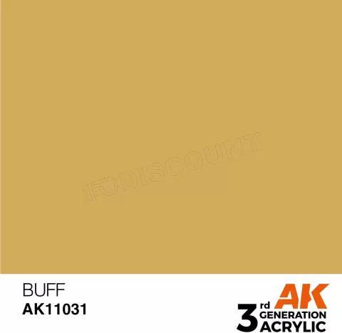 Photo de Ak Interactive  Pot de Peinture - Buff (17 ml)