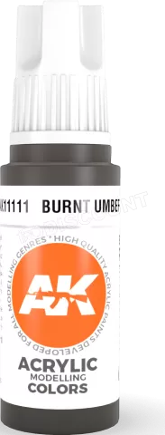 Photo de Ak Interactive Pot de Peinture - Burnt Umber (17 ml)