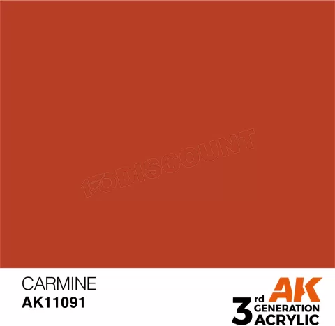 Photo de Ak Interactive Pot de Peinture - Carmine (17 ml)