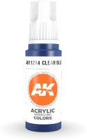 Photo de Ak Interactive  Pot de Peinture - Clear Blue (17 ml)