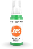 Photo de Ak Interactive  Pot de Peinture - Clear Green (17 ml)