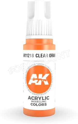 Photo de Ak Interactive Pot de Peinture - Clear Orange (17 ml)
