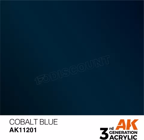 Photo de Ak Interactive Pot de Peinture - Cobalt Blue (17 ml)