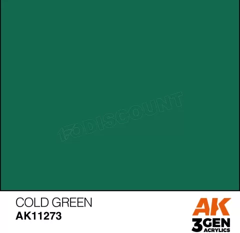 Photo de Ak Interactive Pot de Peinture - Cold Green (17 ml)