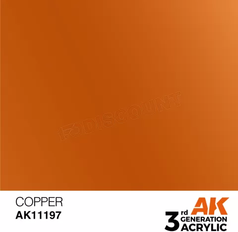 Photo de Ak Interactive  Pot de Peinture - Copper (17 ml)