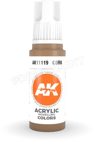 Photo de Ak Interactive Pot de Peinture - Cork (17 ml)