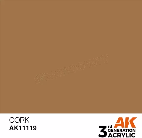 Photo de Ak Interactive Pot de Peinture - Cork (17 ml)