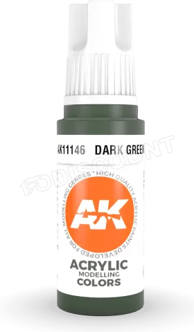Photo de Ak Interactive Pot de Peinture - Dark Green (17 ml)