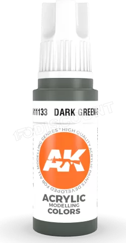 Photo de Ak Interactive Pot de Peinture - Dark Green-Grey (17 ml)