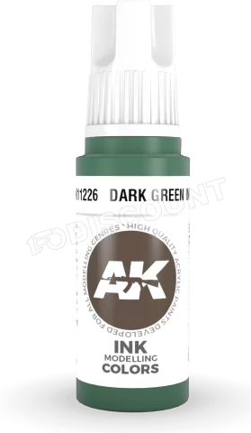 Photo de Ak Interactive Pot de Peinture - Dark Green Ink (17 ml)