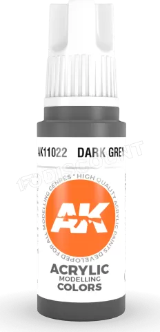 Photo de Ak Interactive Pot de Peinture - Dark Grey (17 ml)