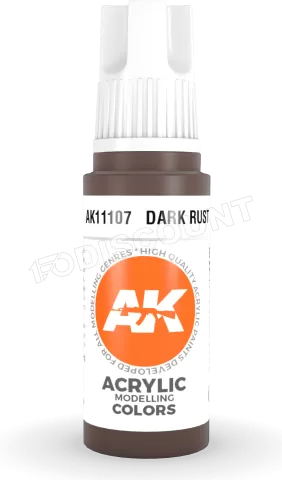 Photo de Ak Interactive Pot de Peinture - Dark Rust (17 ml)