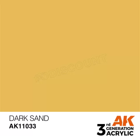 Photo de Ak Interactive  Pot de Peinture - Dark Sand (17 ml)