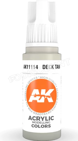 Photo de Ak Interactive  Pot de Peinture - Deck Tan (17 ml)
