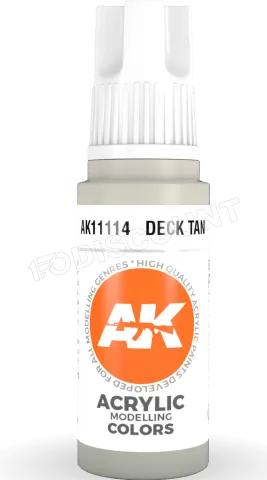 Photo de Ak Interactive Pot de Peinture - Deck Tan (17 ml)