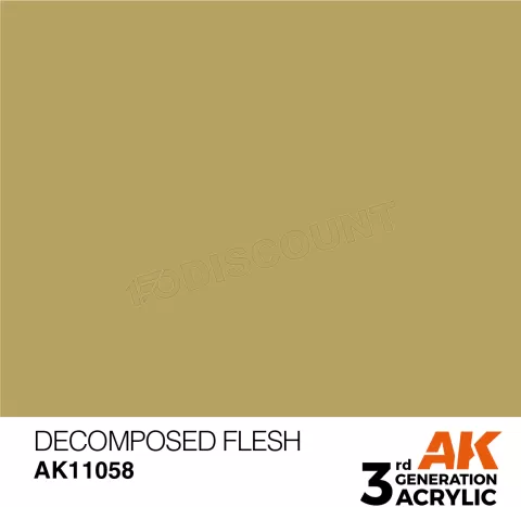 Photo de Ak Interactive Pot de Peinture - Decomposed Flesh (17 ml)