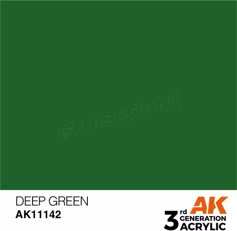 Photo de Ak Interactive Pot de Peinture - Deep Green (17 ml)