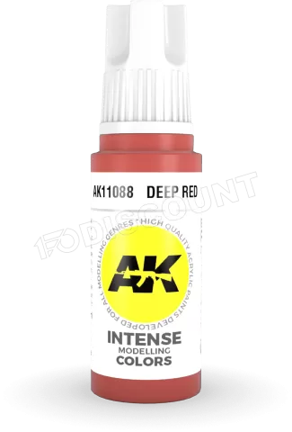 Photo de Ak Interactive Pot de Peinture - Deep Red (17 ml)